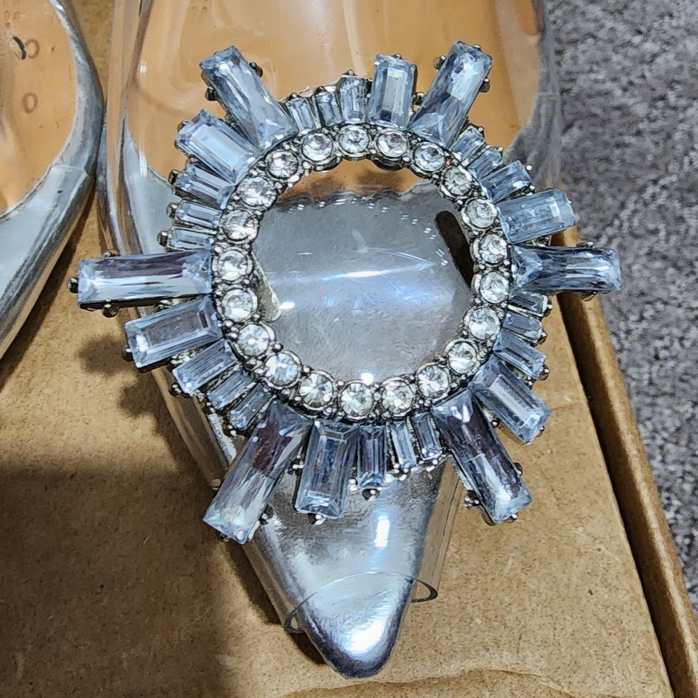 Silver Pyramid Heels - Picture 5 of 6